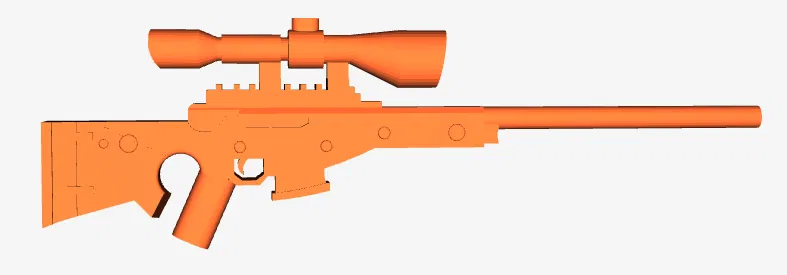 Bộ Sưu Tập Súng Bắn Tỉa Fortnite Cho Mô Hình Dummy 13 - Image 2