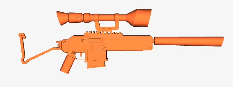 Bộ Sưu Tập Súng Bắn Tỉa Fortnite Cho Mô Hình Dummy 13 - Image 3