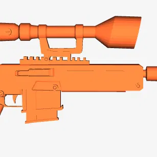 Bộ Sưu Tập Súng Bắn Tỉa Fortnite Cho Mô Hình Dummy 13