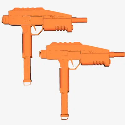 Bộ sưu tập vũ khí SMG Fortnite cho mô hình Dummy 13