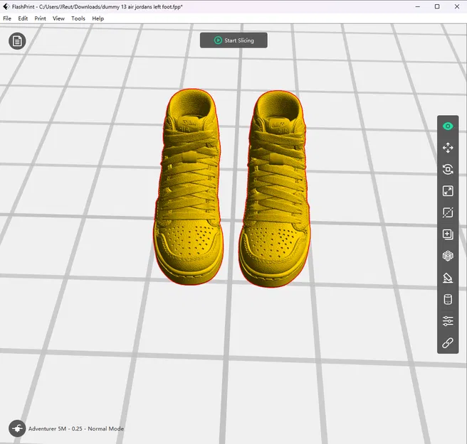 Mô hình giày Air Jordans in 3D cực chất cho Dummy 13 - Image 1