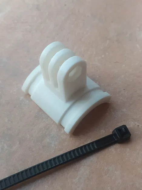 Ngàm gắn GoPro trên ghi đông xe đạp (đường kính 30mm) in 3D - Image 2