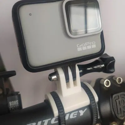 Giá đỡ GoPro gắn ghi đông xe đạp - Thiết kế in 3D tối ưu