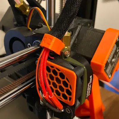 Nắp che quạt nâng cấp cho máy in 3D Prusa Mini