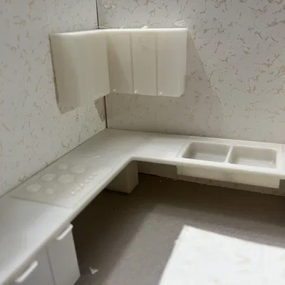 Mô hình căn bếp thu nhỏ tỉ lệ 1:20 chất lượng cao