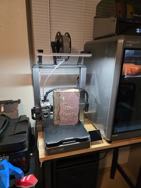 Mod Giá Đỡ Thanh/Dải LED Cho Creality - In Không Cần Support - Image 1