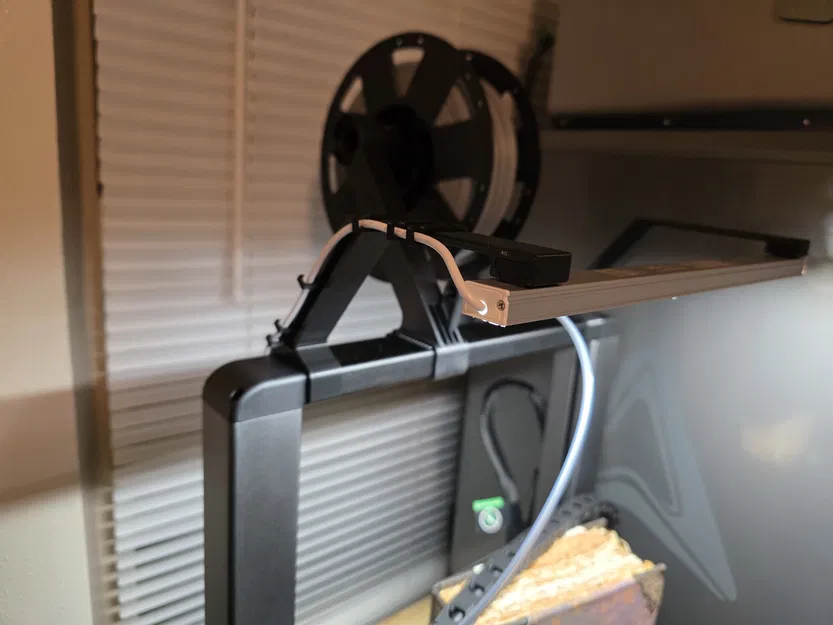 Mod Giá Đỡ Thanh/Dải LED Cho Creality - In Không Cần Support - Image 2