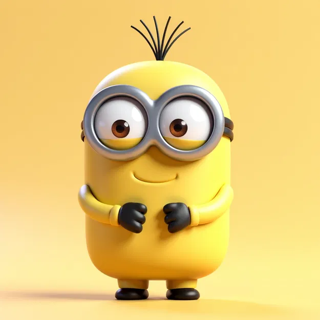 Mô hình Minion 3D đáng yêu - File in STL chất lượng cao - Image 1