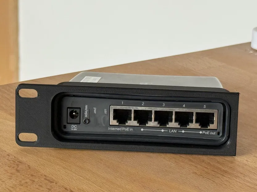 Giá đỡ Rack Mount 3D cho Mikrotik hAP ac2 gọn gàng, chắc chắn - Image 1