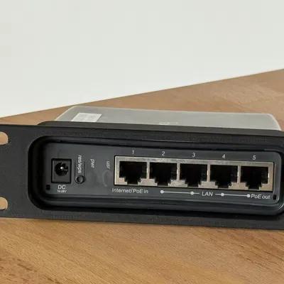 Giá đỡ Rack Mount 3D cho Mikrotik hAP ac2 gọn gàng, chắc chắn