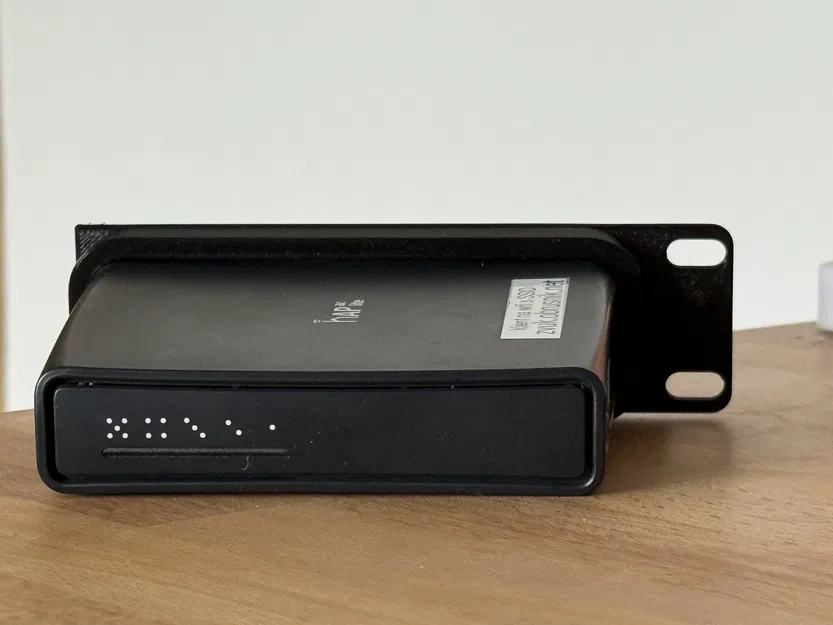 Giá đỡ Rack Mount 3D cho Mikrotik hAP ac2 gọn gàng, chắc chắn - Image 2