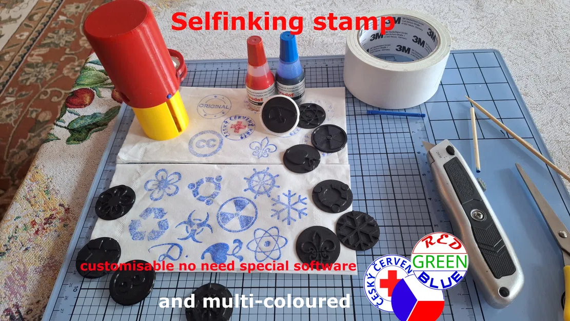 Con dấu tự in (Self-inking stamp) - Image 1