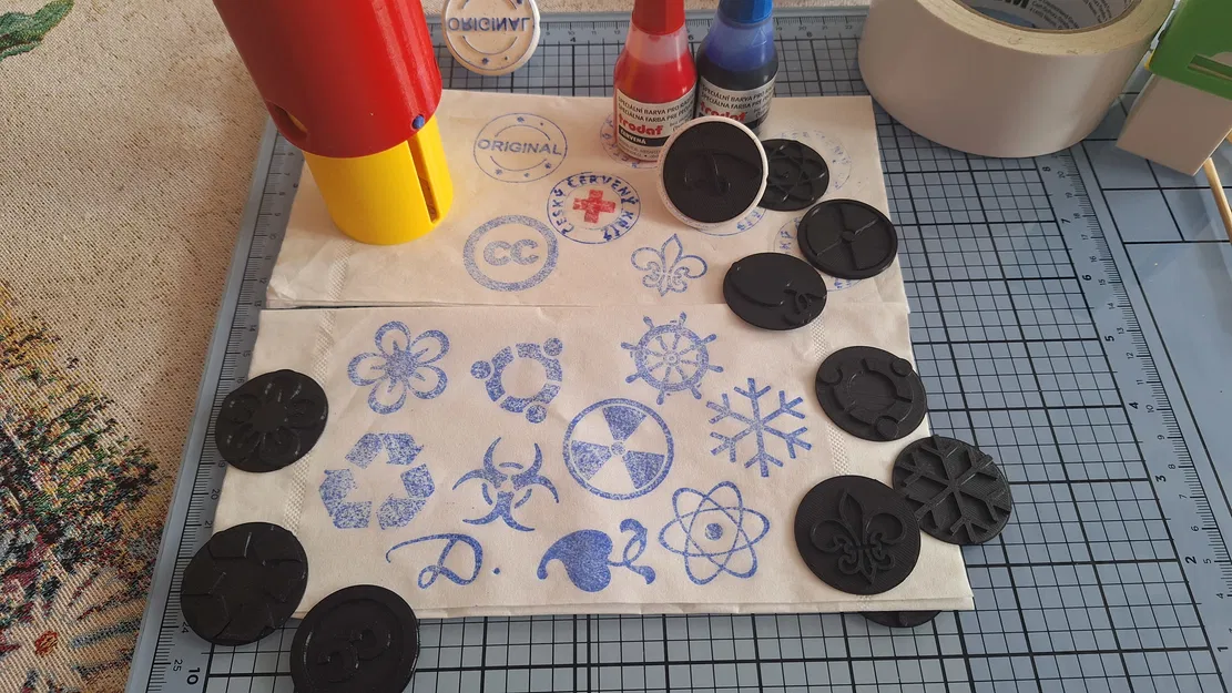 Con dấu tự in (Self-inking stamp) - Image 19