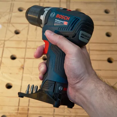 Chân đế Bosch 12V cải tiến (kèm tùy chọn giữ mũi khoan)