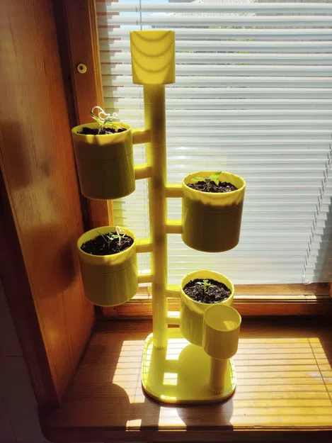 Chậu cây xếp chồng siêu chắc chắn (Strong Stackable Plant Vases) - Image 7