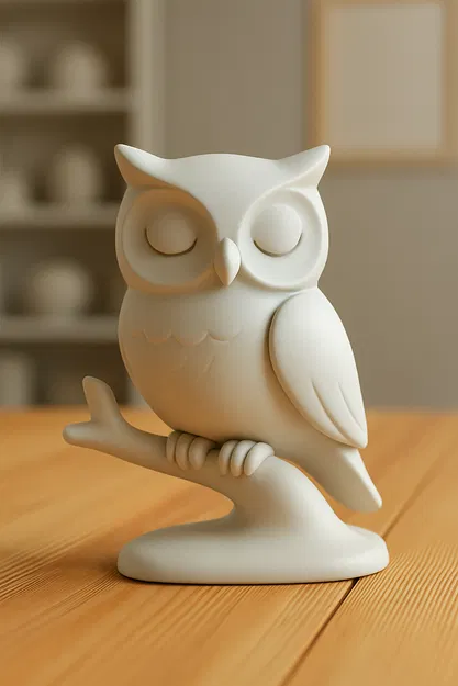 Mô hình 3D cú mèo trang trí bàn làm việc tinh tế và đẹp mắt - Image 1