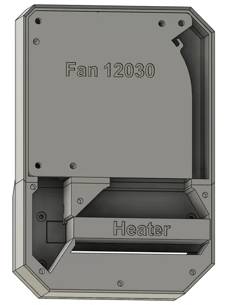 Bộ sưởi buồng in (chamber heater) cho dòng máy K1C - Image 3