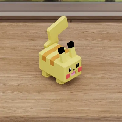 Pikachu Pokemon Multipart - Mô hình in 3D lắp ráp