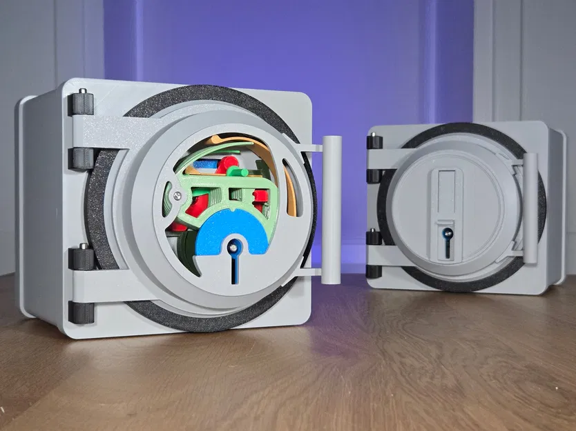 Két Sắt Mini Với Cơ Chế Khóa 6 Lever Detector Lock - Image 1