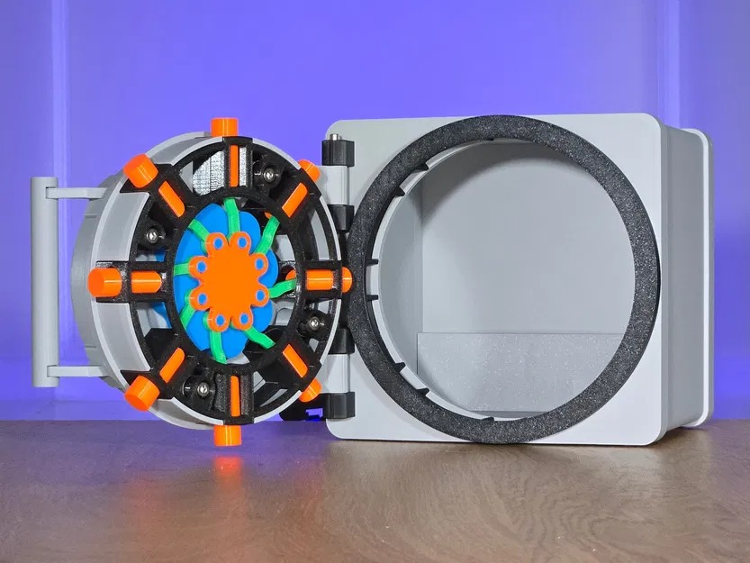 Két Sắt Mini Với Cơ Chế Khóa 6 Lever Detector Lock - Image 2