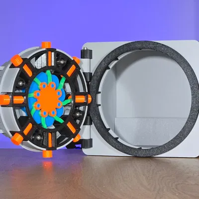 Két Sắt Mini Với Cơ Chế Khóa 6 Lever Detector Lock