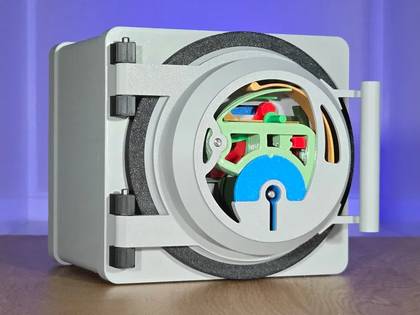 Két Sắt Mini Với Cơ Chế Khóa 6 Lever Detector Lock - Image 3