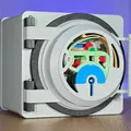 Két Sắt Mini Với Cơ Chế Khóa 6 Lever Detector Lock - Thumbnail 3