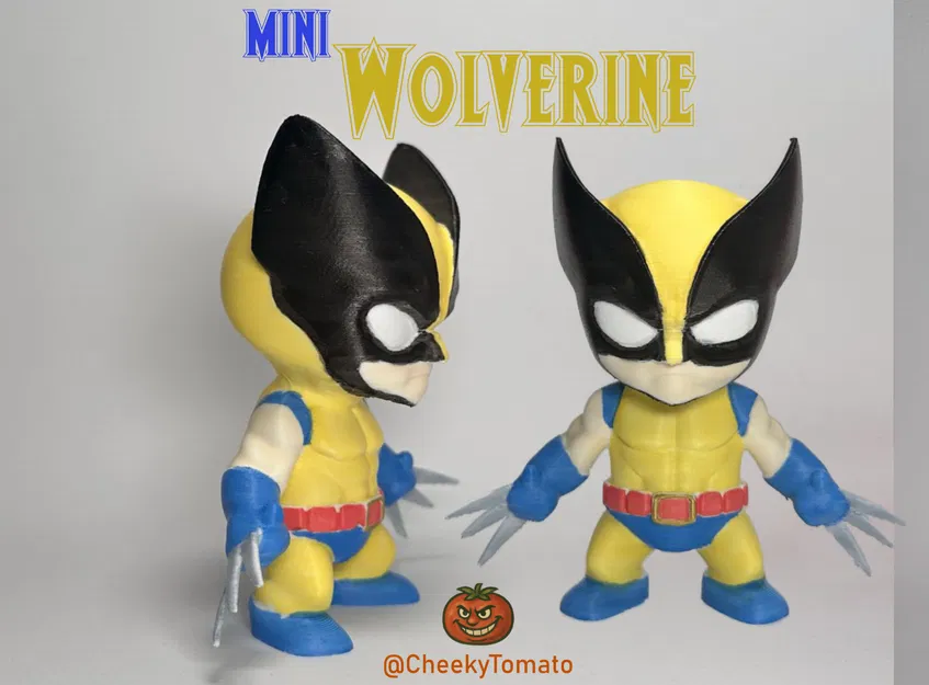 Mô hình Wolverine nhỏ xinh để bàn - Cute Wolverine DeskBuddy - Image 1
