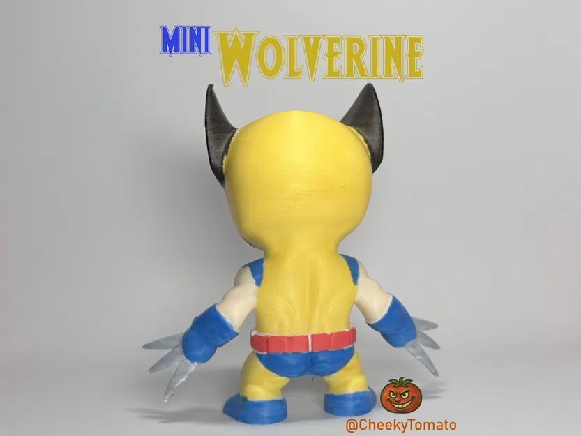 Mô hình Wolverine nhỏ xinh để bàn - Cute Wolverine DeskBuddy - Image 2