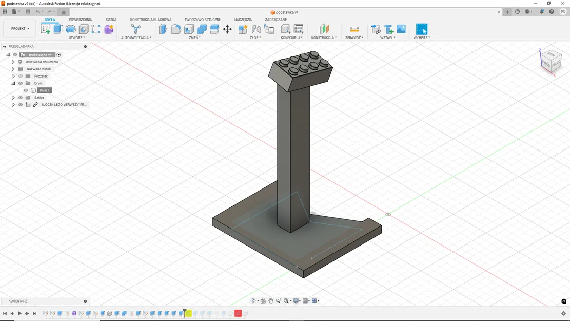 Giá đỡ mô hình Lego thiết kế 3D chuyên nghiệp và chắc chắn - Image 1
