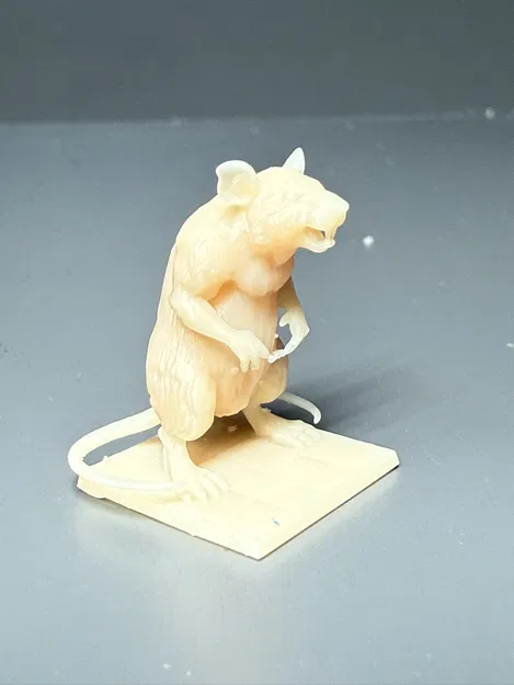 Mô hình Chuột khổng lồ hai đuôi cho Dungeons and Dragons (D&D) - Image 1