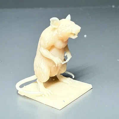 Mô hình Chuột khổng lồ hai đuôi cho Dungeons and Dragons (D&D)