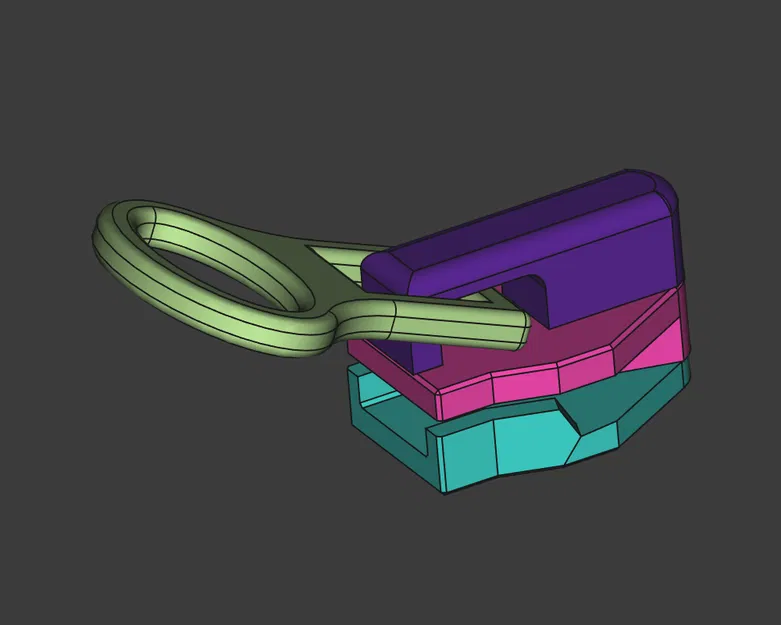 Mẫu thay thế đầu khóa kéo (loại ngược - reverse slider) - Image 3