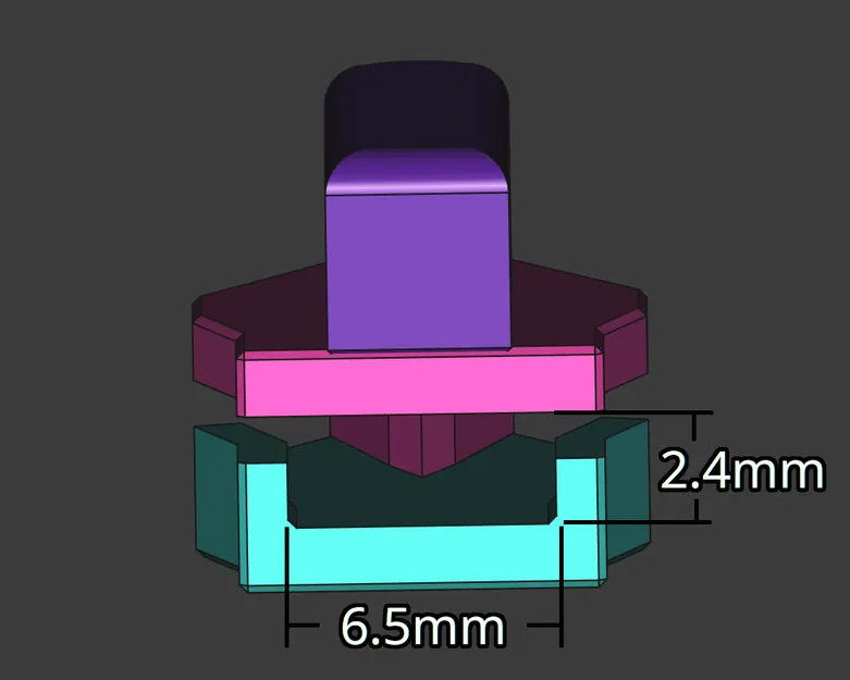 Mẫu thay thế đầu khóa kéo (loại ngược - reverse slider) - Image 4