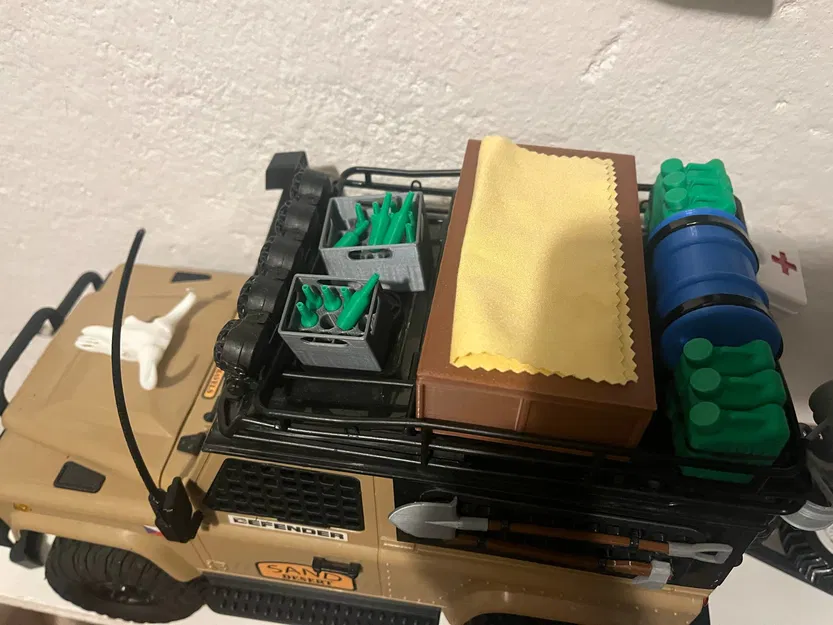 Thùng Bia Tối Giản Cho Xe RC Địa Hình Tỉ Lệ 1:10, 1:12 - Image 3