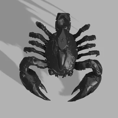 Cyber Scorpion - Mô hình sinh vật cơ khí phong cách tương lai