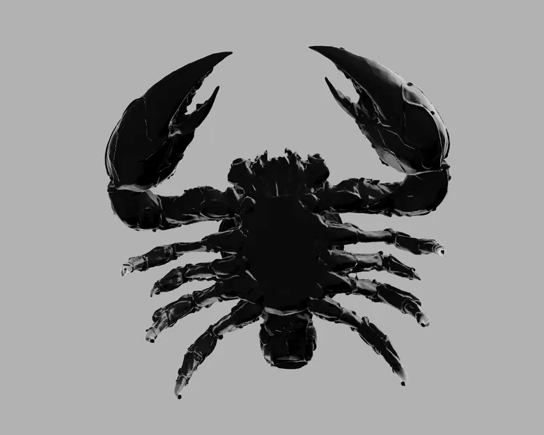 Cyber Scorpion - Mô hình sinh vật cơ khí phong cách tương lai - Image 5