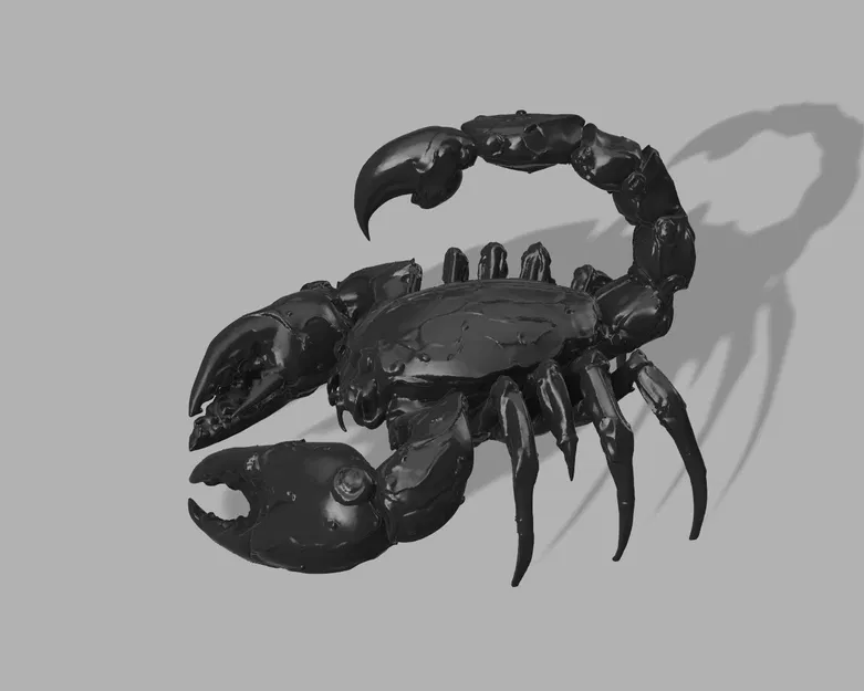 Cyber Scorpion - Mô hình sinh vật cơ khí phong cách tương lai - Image 6