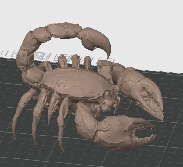 Cyber Scorpion - Mô hình sinh vật cơ khí phong cách tương lai - Image 8