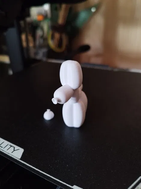 Mô hình 3D Chú cún bong bóng (Balloon puppy) trang trí dễ thương - Image 5