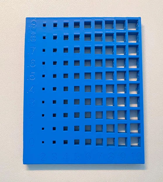 Tấm Thước Đo Đường Kính Lỗ Tham Số (Parametric Hole Diameter Gauge Plate) - Image 4