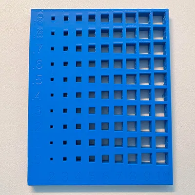 Tấm Thước Đo Đường Kính Lỗ Tham Số (Parametric Hole Diameter Gauge Plate)