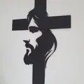 Mô hình trang trí tường Chúa trên thập giá nghệ thuật in 3D - Thumbnail 1