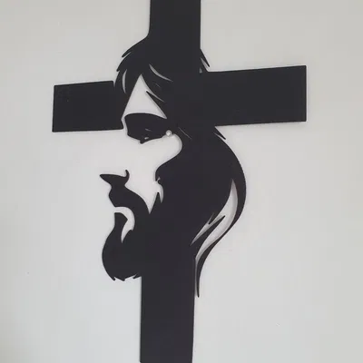 Mô hình trang trí tường Chúa trên thập giá nghệ thuật in 3D