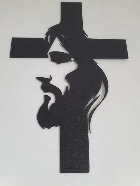 Mô hình trang trí tường Chúa trên thập giá nghệ thuật in 3D - Image 3
