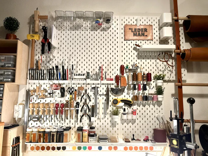 Hệ thống gắn đa năng IKEA Skadis (SUMS) (bao gồm tệp Fusion 360) - Image 3