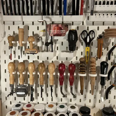 Giá treo dụng cụ làm da cho IKEA Skadis (hệ thống SUMS)