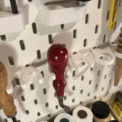 Giá treo dụng cụ làm da cho IKEA Skadis (hệ thống SUMS)