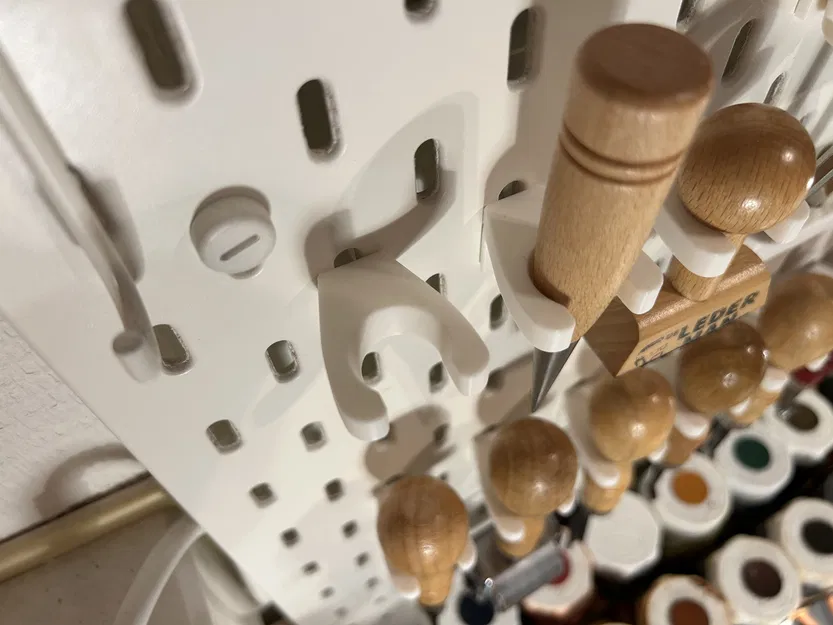 Giá treo dụng cụ làm da cho IKEA Skadis (hệ thống SUMS) - Image 5