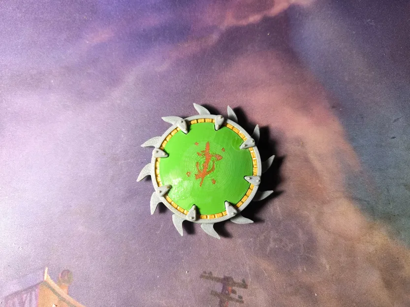 Khiên Cưa Máy DOOM – Mô hình xoay 3D - Image 2